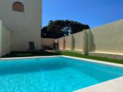 Casa piscina playa Barrosa Delfin 7