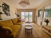 Charmant T2 moderne près du port de La Teste avec parking, balcon et Wi-Fi - FR-1-474-240