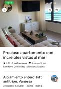 Precioso apartamento con increíbles vistas al mar