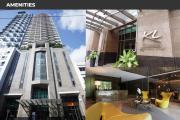 KL Tower Makati near Greenbelt with free access to gym, sauna & 100Mbps Wi-fi