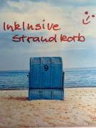 Weitblick - mit Strandkorb, mehr Meer geht nicht