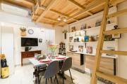 Westend Apartment with Loft Hide Away for Kids- AC