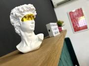 Acogedor y colorido estudio con cama King Size