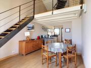 Appartement mezzanine sur plage, rénové, wifi inclus - FR-1-715-32