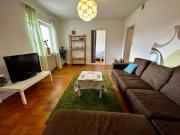 Ljungaverk Takvåning med Ekgolv och badkar nära älven