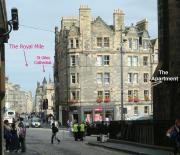 Royal Mile Apartment, 1 minute from the castle.