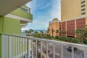 Balcony and Resort Amenities at Myrtle Beach Condo!