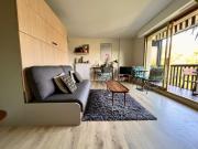 Beau studio terrasse vue jardin - à 2 pas de la mer