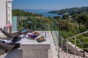 Uniquely designed Villa Ivana with outdoor Jacuzzi nearby the pebble Banje beach at the Island of Solta