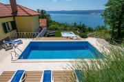 Villa Maruncela with sea and island views, 5 bedrooms, private pool, gym