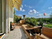Villa with terrace overlooking the city park Villa with terrace overlooking the city park