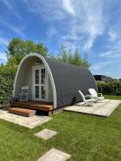 LODGE, een super knus tiny house, nabij vaarwater en haven!