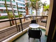 Praia Grande 50m do Mar - Varanda e Praticidade