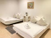 2 Zimmer Apartment, 70 qm, max 4 Pers, private Terasse, Parkplatz, Internet 250 MBit