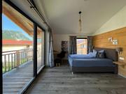 Chalet Charivari Inzell mit Whirlpool, Sauna & Garten