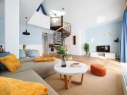 Seebrücke Heringsdorf - Appartement mit 1 Schlafzimmer und Balkon S2