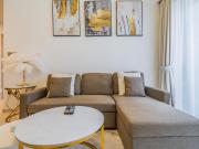 Downtown Decadence : A 1BR Urban Sanctuary