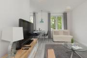 Comfortable Studio for 4 Guests Kopernika Gdynia by Renters