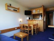 Studio skis aux pieds, proche commerces, animaux admis, Arc 1800 - FR-1-411-782