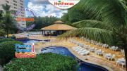 Golden Dolphin Express-com roupas de cama e banho, Piscinas 24h, próximo ao Water Park, Hotel Prive, Boulevard, Riviera - HotFérias