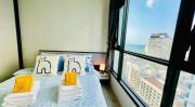 BASE Central PATTAYA Quiet King-Bed with Infinity Pool & Free Netflix