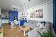 Wola Blue Luxury Apartment