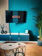 Oasis Appart - Wohnen im Königspark - Elbhang Dresden - große Terrasse - Netflix - TG