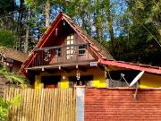 Chalé 1 Alto na Montanha, com lareira e wi-fi