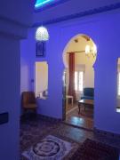 authentic blue house