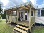 Mobilhome avec vue sur étang