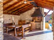 Rustic holiday home in Medulin with private pool