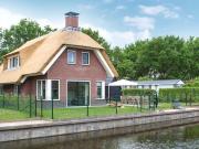 Villa in Friesland with Waterfront Garden