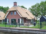 Villa in Friesland with Waterfront Garden