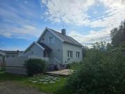 House near Reisa national park, Aurora and the Midnight sun