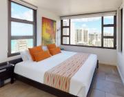Artsy 32nd Floor Condo with Modern Furnishings & Gorgeous Ocean Views condo