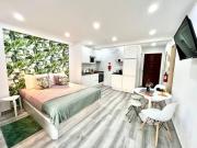 New-Romantic studio near the beach!