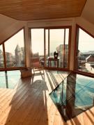 Superbe maison design en bois vue Mer