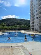 Apartamento Agualina Orange con vista a la piscina