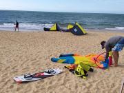 Ocean view kite surfing school