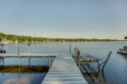 Delton Oasis Retreat with Lake Views and Deck!