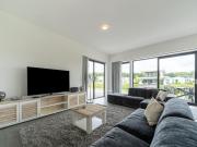 Water villa in Zeewolde with jetty