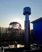 Die Blouhuis Farmhouse Retreat with a hot tub