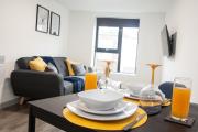 Stylish 1-BR Flat, Central Liverpool, Fast Wi-Fi, Parking