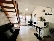 Studio mezzanine proche mer avec balcon - FR-1-197-558