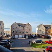 Sea Escape The Tardiis Beachfront location Aberavon beach Sea Views Driveway parking