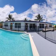 Prime Location Gateway with Pool & Patios, Near Beaches, Groceries and Restaurants