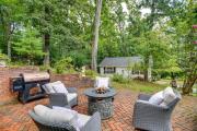 Idyllic Cave Spring Studio with Patio and Fire Pit!