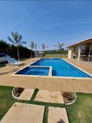 CHÁCARA ALTO PADRÃO MAIRINQUE Piscina com aquecimento Solar