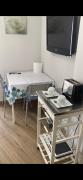 Estudio sin habitación ,todo en una estancia Blanco Denia