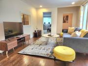 Cozy contemporary 2BR with Sofa bed in the office